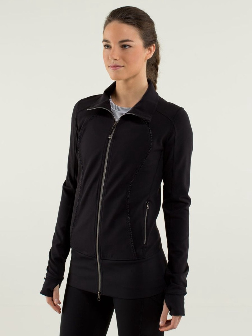 Lululemon black Nice Asana jacket
